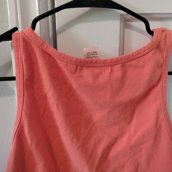 Fresh Produce Vibrant Coral Tank Top Small - Picture 5 of 7